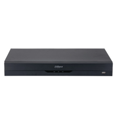 DAHUA XVR5216AN-4KL-I3 - DVR de 16 Canales 4k/ WizSense/ IA/ H.265+/ 2 Bahías de Disco Duro/ 16 Ch HDCVI + 16 IP (Hasta 32 IP)/ 2 Canales de Reconocimiento Facial/ SMD Plus/ Codificación IA/  Funciones IoT&POS/ Audio Bidireccional