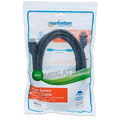 CABLE HDMI, 5 MTS, MANHATTAN, 4K, 306133