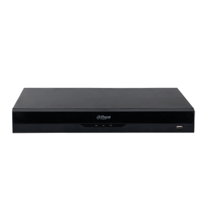 DAHUA NVR2216-16P-I2 - NVR de 8 Megapixeles /16 Canales IP/ WizSense/ 4k Con IA/ 16 Puertos PoE/ 2 Bahías de Discos Duros / 1 Ch de Reconocimiento Facial y FD/ 10 Bases de Datos de Rostros/ H.265+/ SMD Plus/ Soporta Camaras con IA/ #NVF