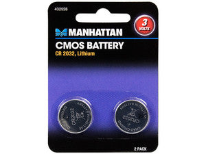 BATERIA MANHATTAN, INTERNA PARA TARJETA MADRE, CR 2032