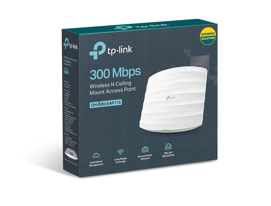 ACCESS POINT, TP-LINK, EAP115, 300MBPS, POE