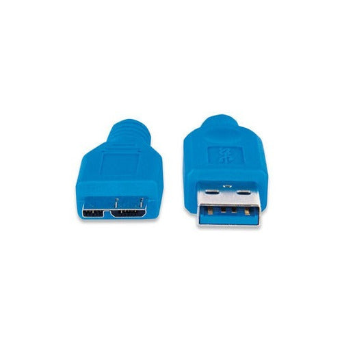 CABLE USB MANHATTAN, V3.0  A - MICRO B 2.0 M, MOD-325424